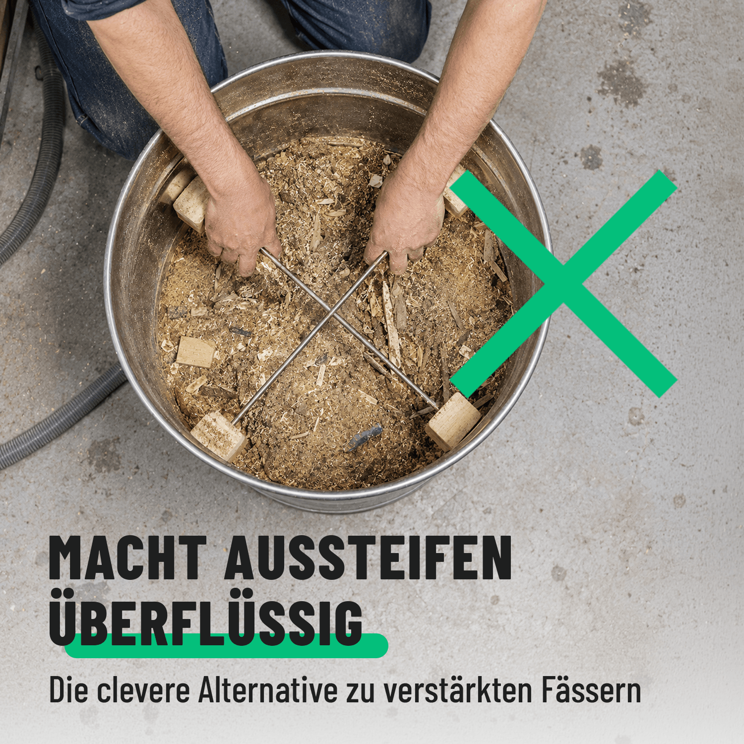 Unterdruckventil für Zyklonabscheider